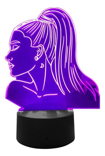 Regalo Para Los Fans De La Cantante De 3d Night Light Ariana