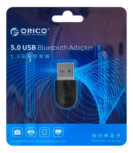 Adaptador Orico Bluetooth 5.0 Bta 608 Transmisor Receptor 