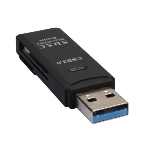 2 En 1 Usb 3.0 Alta Velocidad Micro Sd Tf Sdxc Memoria T-fla