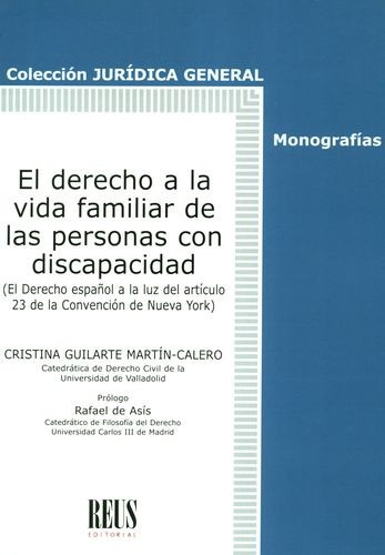 Libro Derecho A La Vida Familiar De Las Personas Con Discap