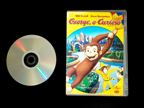 Dvd Original Dublado George O Curioso Infantil Animação (Usado)
