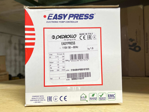 Presostato Electronico Pedrollo Easypress