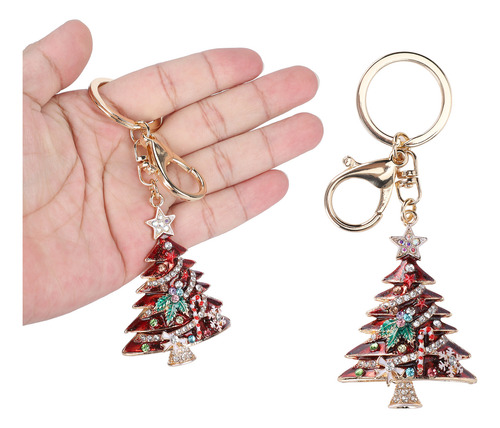 Llavero Con Forma De Árbol De Navidad Y Accesorios Para Ropa