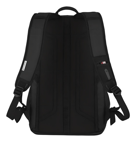 Mochila Altmont Slimline Laptop Backpack Victorinox 606739 Color Negro Diseño de la tela Liso