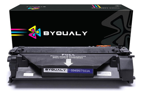 Cartucho Toner Compativel P/ Uso Em Hp Q7553a 53a P2015 1320 Tinta Preto