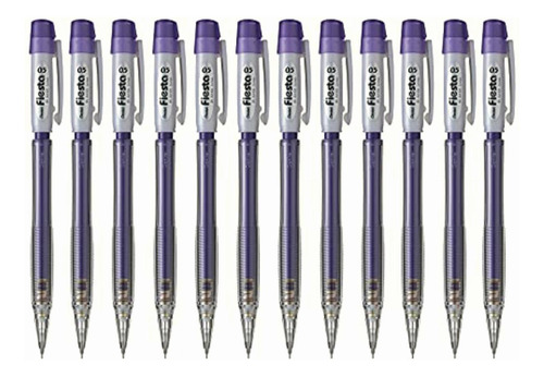 Pentel Ax105w-v Lapicero Fiesta Pearl, Violeta, 0.5 Mm