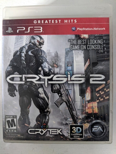 Crysis 2 Juego Fisico Ps3 Gamezone