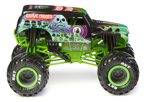 Excavadora De Tumbas Monster Jam De Monster Truck Fundida A