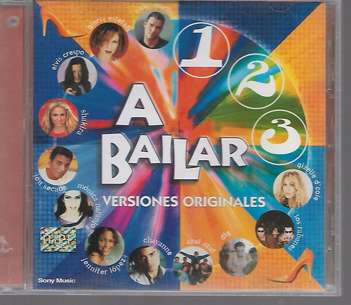 Ricky Martin Shakira Chayanne Album A Bailar 123 Sony Cd