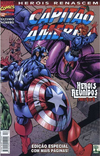 Galactus Ataca: Heróis Renascem Capitão América 12