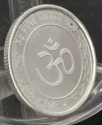 Moneda De 5 Gramos De Plata Internacional Proof 24.4mm .999