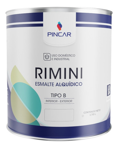 Esmalte Alquidico Rimini Clase B Pincar 1 Galon