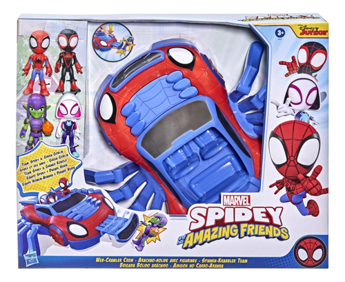 Hasbro Marvel Spidey And His Amazing Frineds Web Crawler