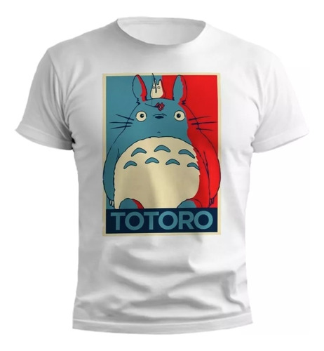 Remera Totoro - Studio Ghibli Para Adultos Y Niños