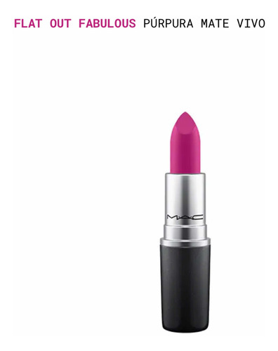 Retro Matte Lipstick Flat Out Fabulous 3 Grs Mac Cosmetics