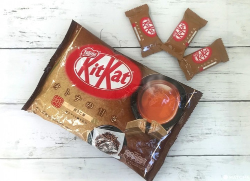 Chocolate Kitkat Japones De Té Hojicha Paquete