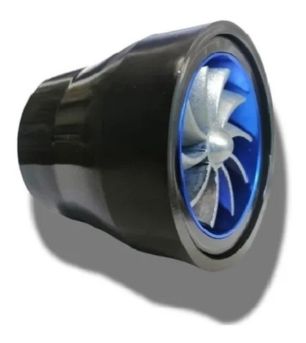 Turbina Turbo Twister P/ Filtro De Aire De Alto Flujo Plata