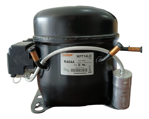 Compresor Cubigel Mod. Mpt14ld Gas R404 1/2hp