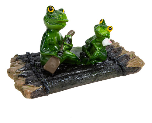 Accesorios Para Estanques Flotantes, Plantas Y Ranas Simulad