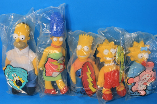 Set Coleccion Los Simpsons Burger King 1990 (Usado)