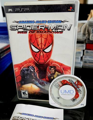 Spiderman Web Of Shadows Psp (Usado)
