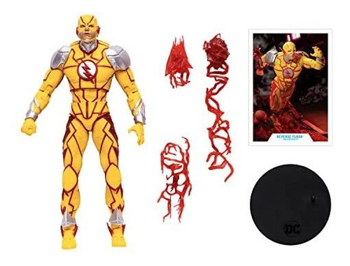 Boneco De Ação Dc Gaming Reverse Flash 7 Com Acessórios