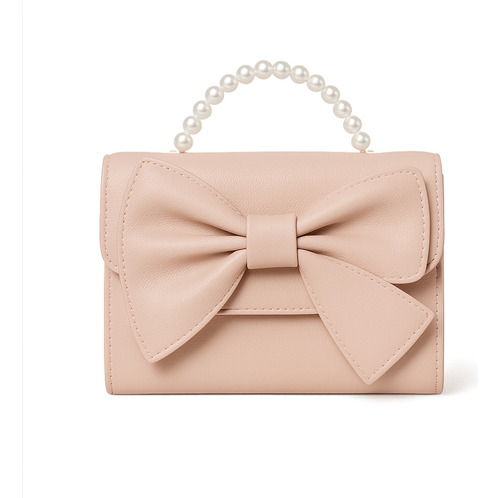 Bolsa Cruzada Para Mujer, Elegante, Moño, Bandolera