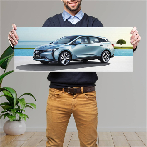 Cuadro 30x80cm Auto 2018 Buick Velite 6 Auto 57