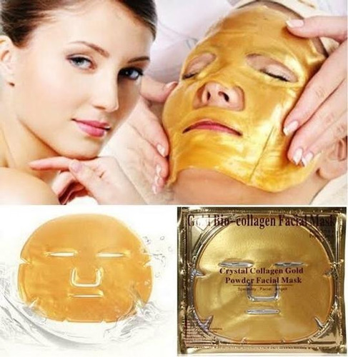 Mascarilla Facial De Oro Colágeno Cristalino