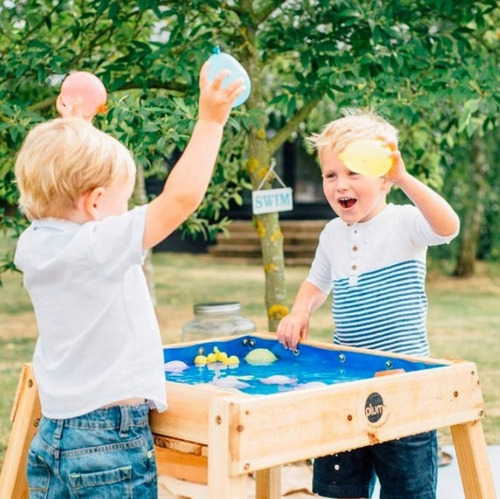 Mesita De Madera Agua Y Arena Plum Multi Usos Y Juegos.