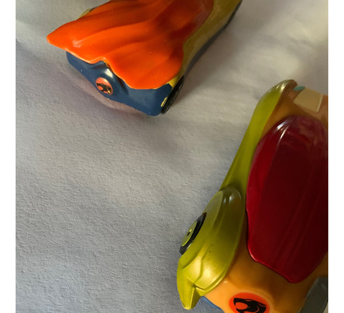 3 Carritos De Colección Los Thundercats Bandai Originales (Usado)