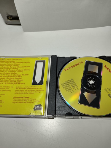El Cuarteto De Nos Barranca Abajo Cd,la Vela Puerca Leer (Usado)