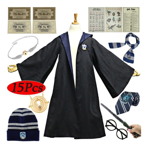 Conjunto De Roupas Mágicas De Hermione Para Cosplay De