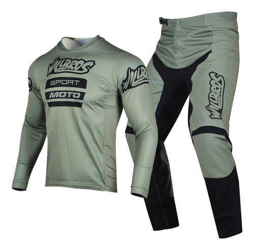 Conjunto De Jersey Y Pantalón Willbros Para Motocross Dirt
