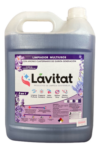 Limpiador Multiusos Lavanda Campestre 4l - Lavitat