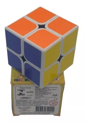Cubo Magico 2x2 Profissional Pintado Iniciante Cube Puzzle