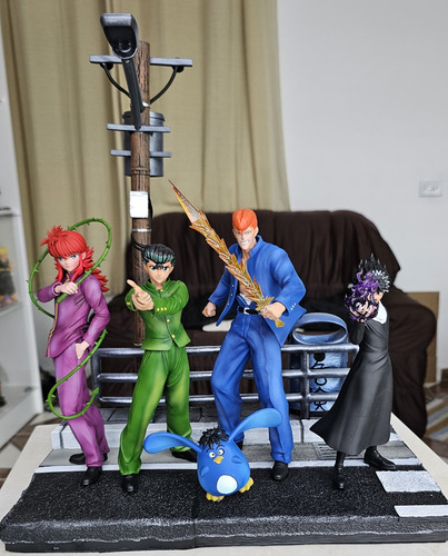 Action Figure Yu Yu Hakusho Kurama Hiei Yusuke Kuwabara Piu