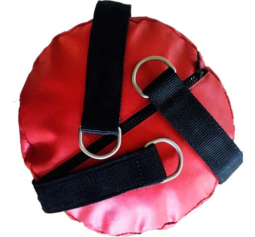 Saco De Pancada Residencial Spank Vazio Cor Vermelho