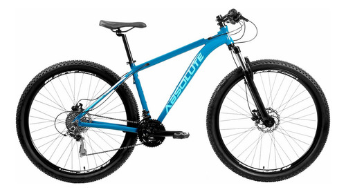 Bike Mtb Aro 29 Absolute Nero 4 2024 21v Câmbios Shimano Cor Azul