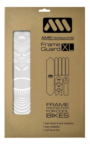 Protector De Marco Ams Ape White Frame Guard Xl Mtb