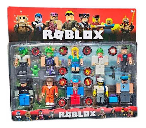 Muñecos Figuras Roblox Blister X 10 Accesorios Niños Juguete