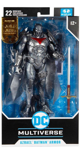 Figura Mcfarlane Dc Multiverse - Azrael Batman Gold 7 