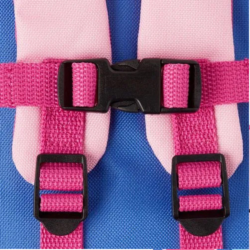 Mochila Mini Infantil Skip Hop C/ Alça Zoo Cor Rosa-chiclete Desenho Do Tecido Borboleta