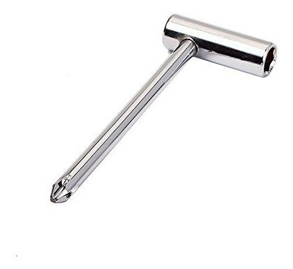 Ammoon Guitarra Truss Varilla Llave Destornillador De Cruz C