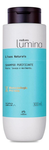 Lumina Shampoo Cabelos Lisos Naturais 300ml