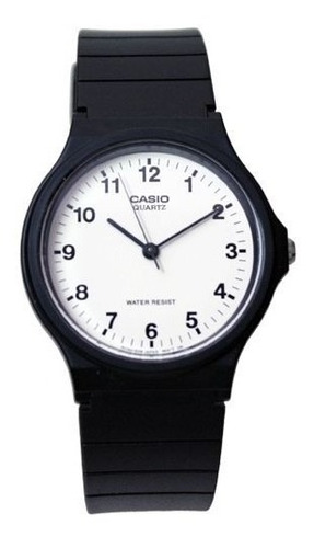 Reloj Casio Mq-24 Análogo Caucho Resistente Al Agua, Liviano