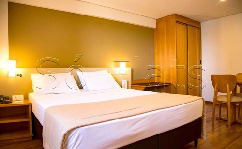 Imagem 2 de 11 de Flat No Pool Em Fortaleza, Em Frente A Praia Do Meireles - Sf33796