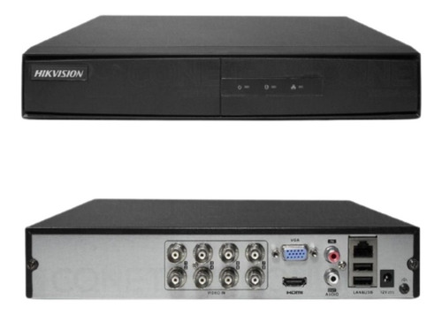 Imagen 2 de 3 de Dvr Hikvision 8 Canales Ds-7208hghi-k1 1080p Turbohd Lite