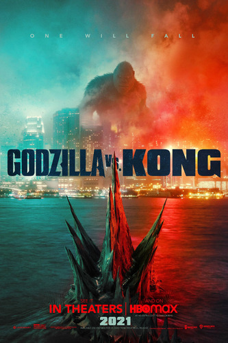 Posters Godzilla Vs Kong Cine Afiches Peliculas 90x60 Cm