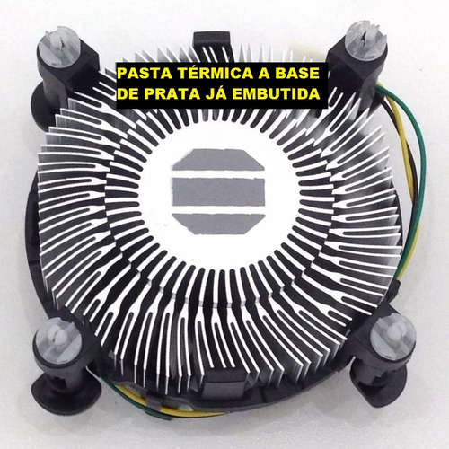 Imagem 6 de 6 de Cooler Processador Intel Soquete Lga 1150/1155/1156 Novo